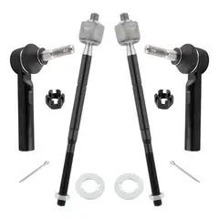 KUANGYE - Kit Terminal Extremo Axial Dirección Jeep Compass 2007-2017
