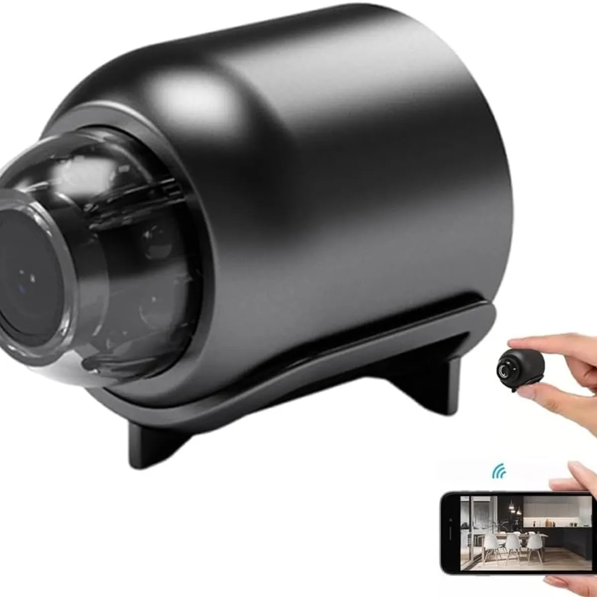 KUANGYE - Mini cámara inalámbrica De Visión Nocturna Micro IP Wifi