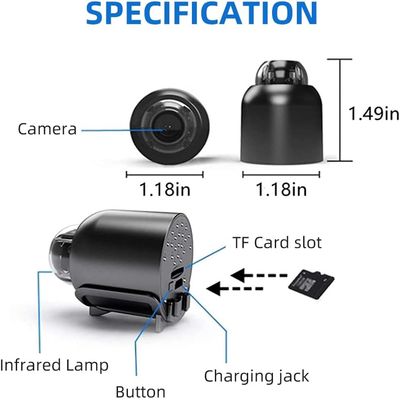 Imagen 2 del producto Mini cámara inalámbrica De Visión Nocturna Micro IP Wifi