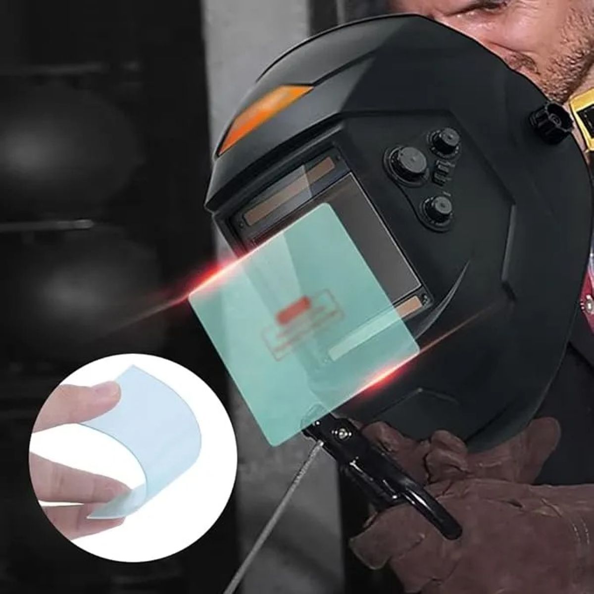 GENERICO - Micas De Repuesto Para Máscara De Soldar