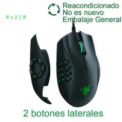 RAZER - Gamer Mouse Naga Trinity 7+12 botón Semi Nuevo-Negro