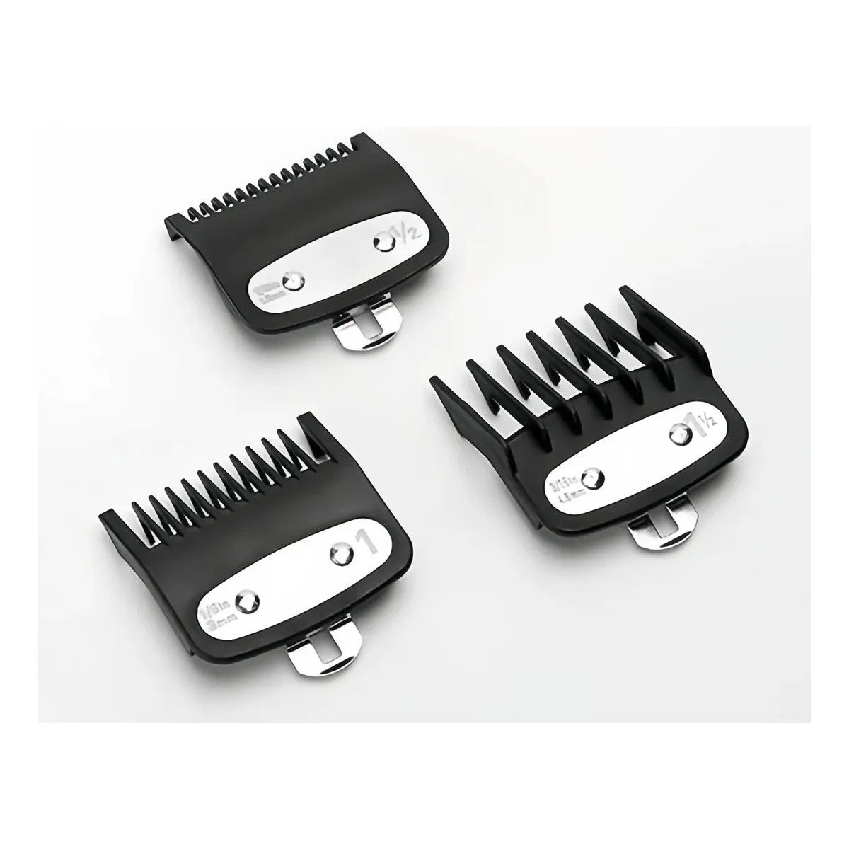 KUANGYE - Set 3 Peines Intermedios Para Maquina Para Wahl Clip Metalico