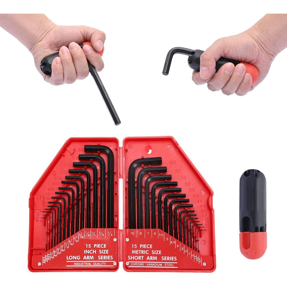 Set Juego De Llaves Allen Hexagonales Herramientas 30 Piezas, marca GENERICO - Foto Principal