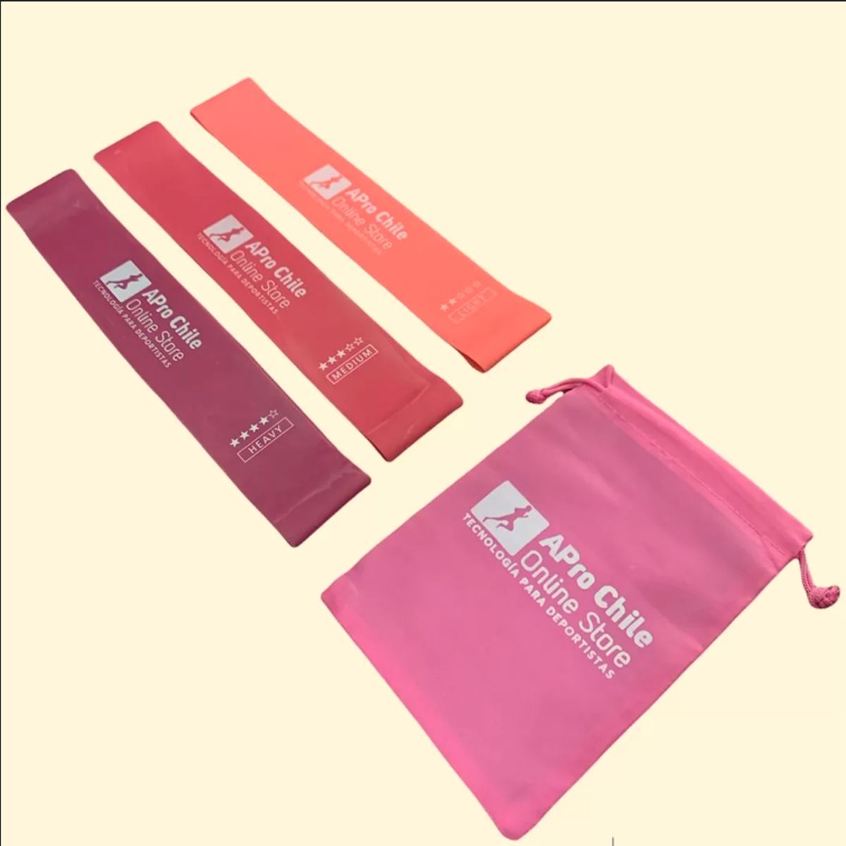 GENERICO - Banda Elástica  multifuncional para Fitness Aprochile