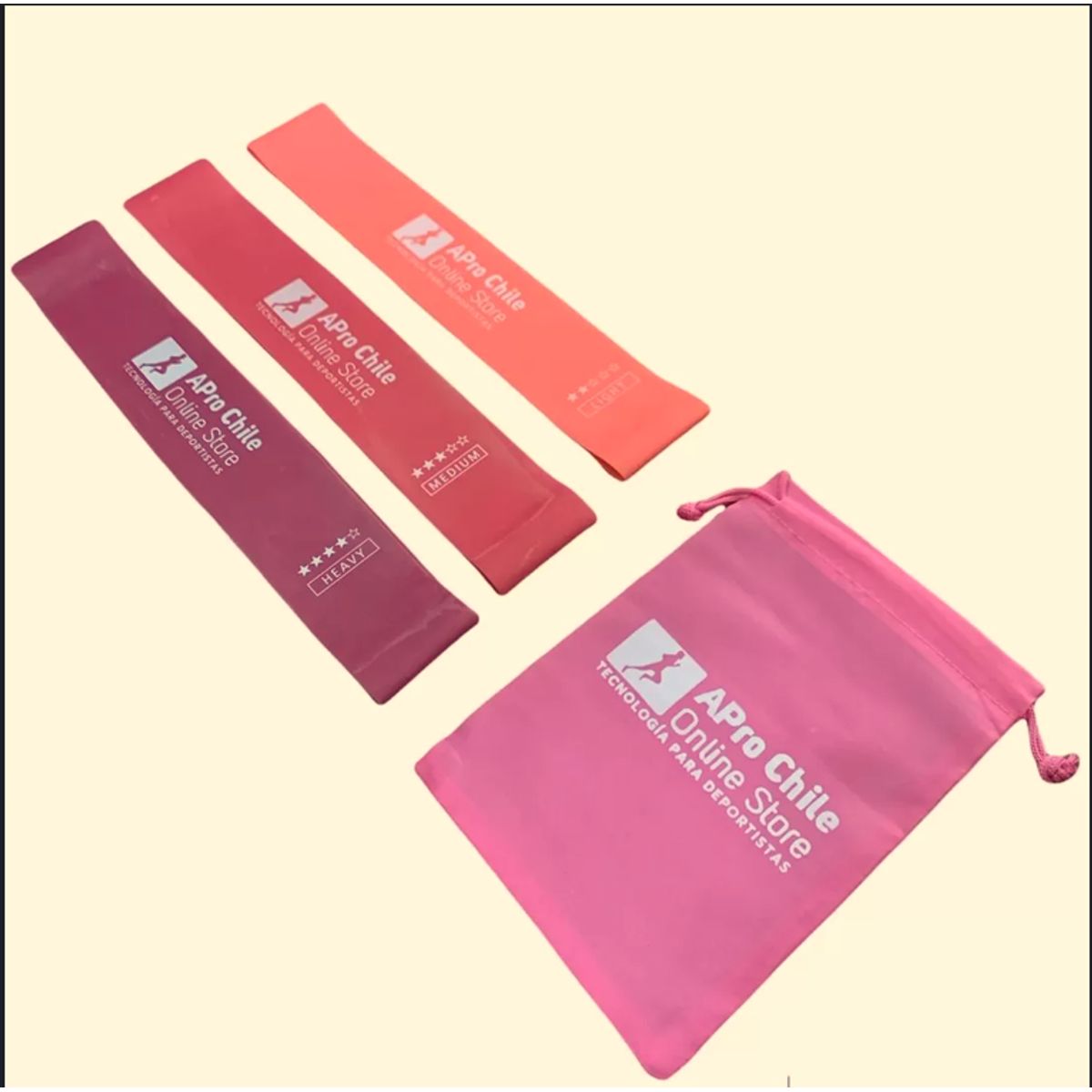 GENERICO - Banda Elástica  multifuncional para Fitness Aprochile