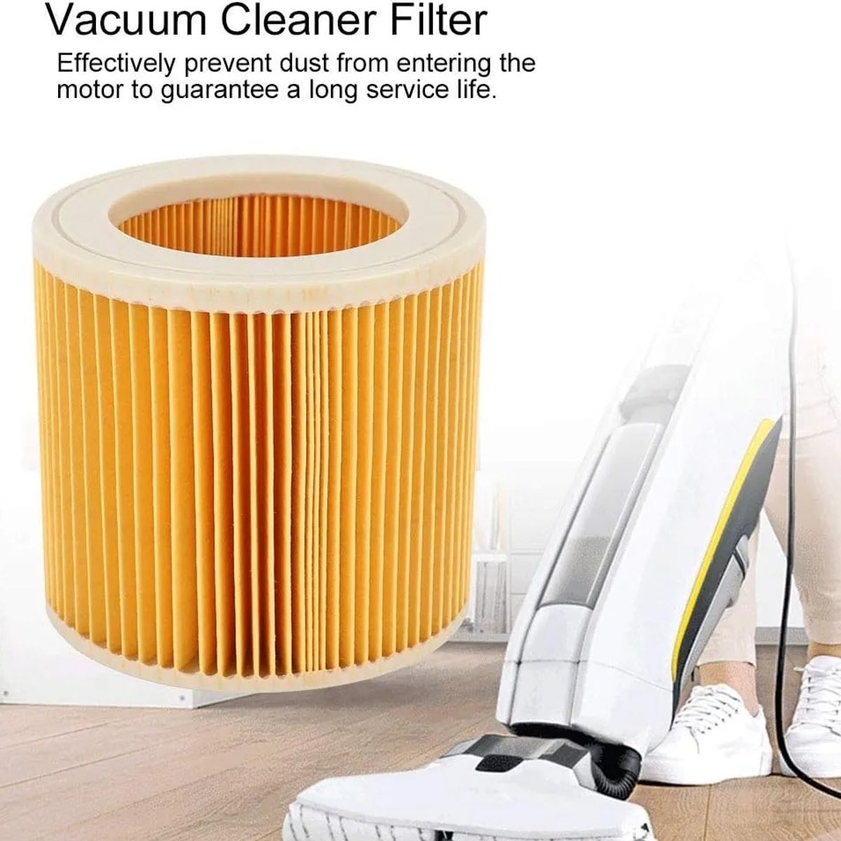 GENERICO - Kit Filtro Bolsa Para Karcher 5un Wd 3.300 M Wd3