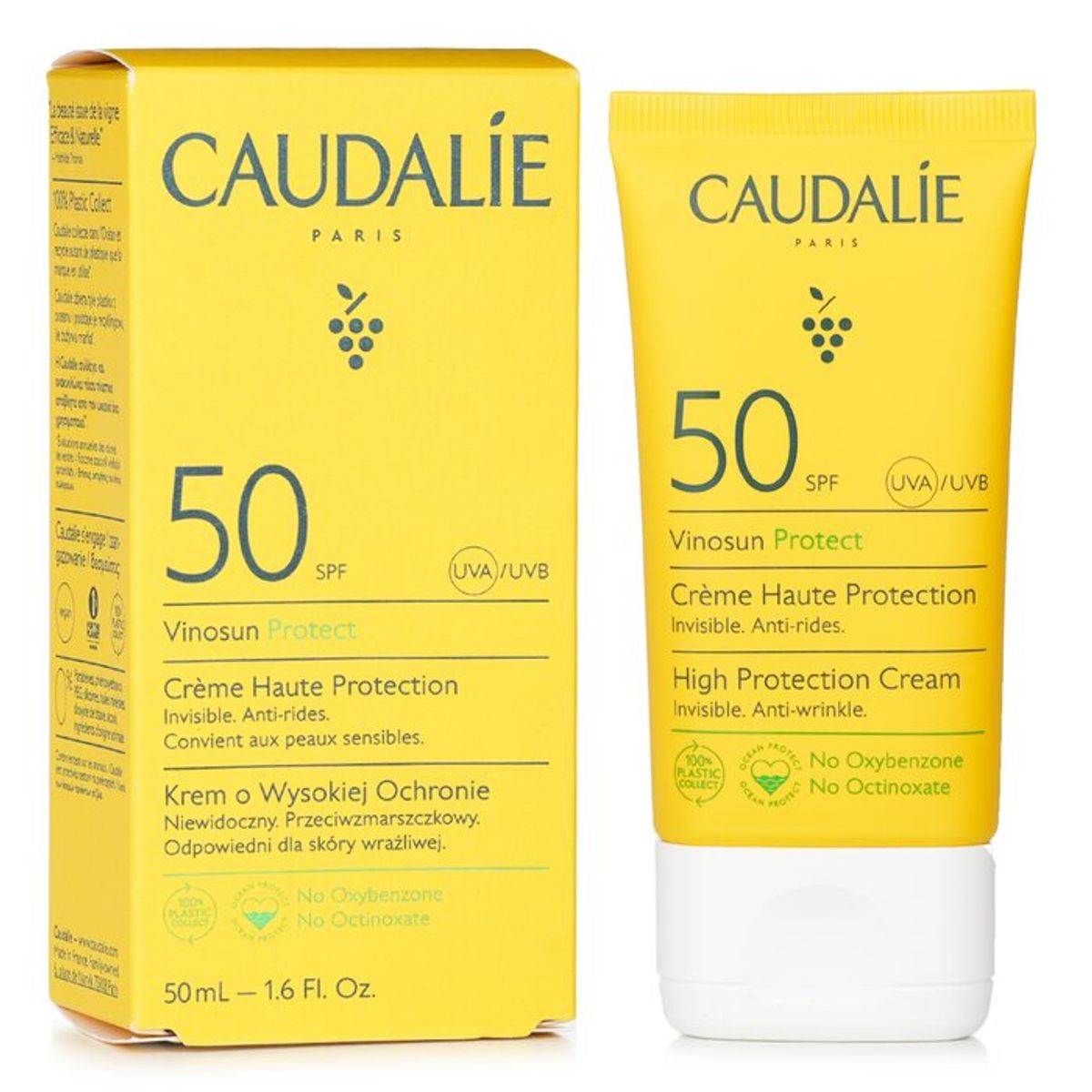 CAUDALIE - Protector Solar Vinosun High Protection SPF50 50ml Caudalie