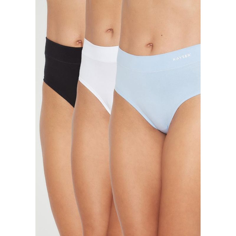 KAYSER - Pack 3X Calzon HI-Leggs Algodón P311.80-CEL2 Kayser