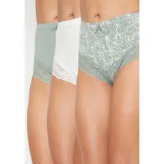 KAYSER - Pack 3X Pantaleta Algodón P3145053-VER - Verde