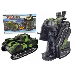 GENERICO - Tanque Transformable Robot con Luz y Sonido