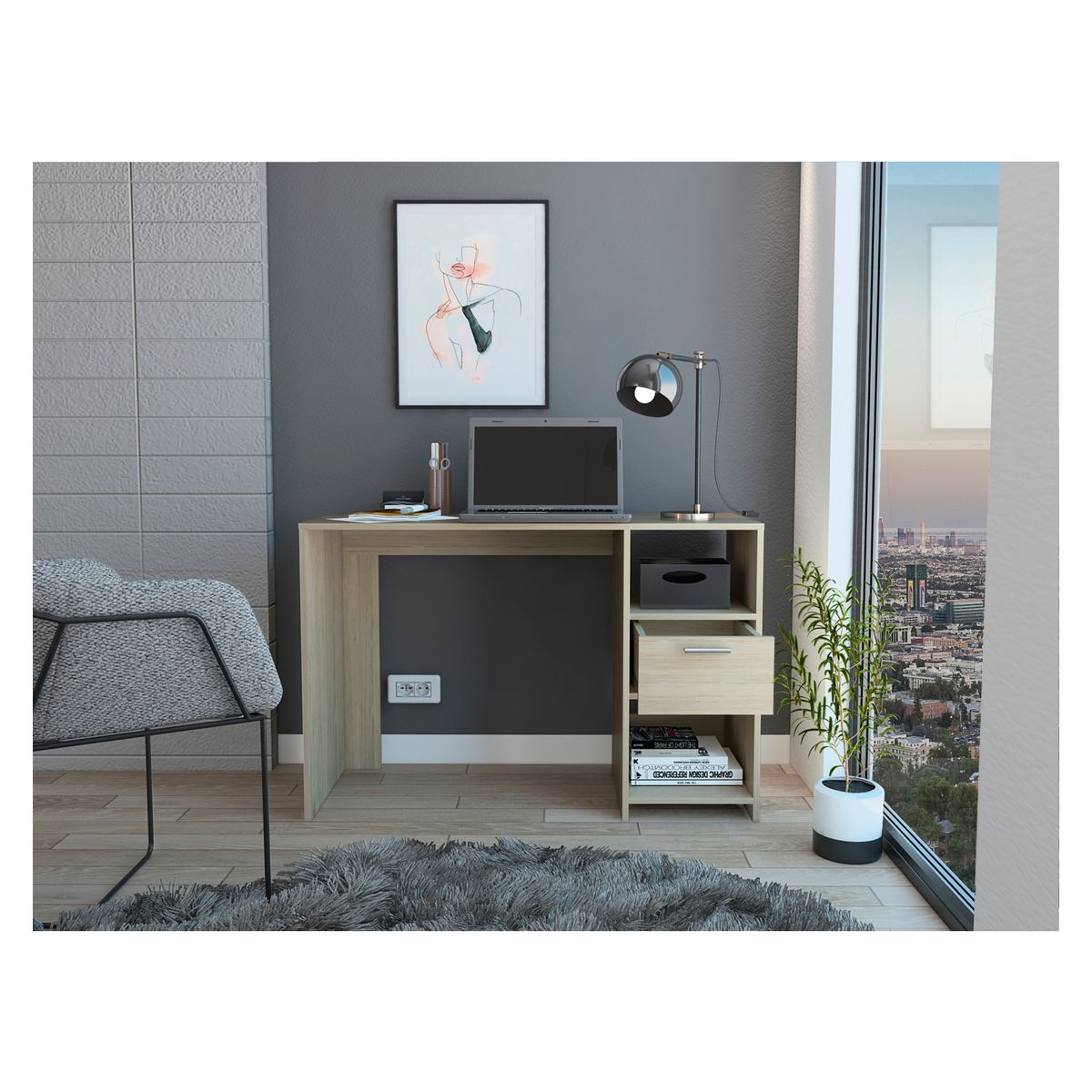 TUHOME - Escritorio Office 12 - Rovere Tuhome