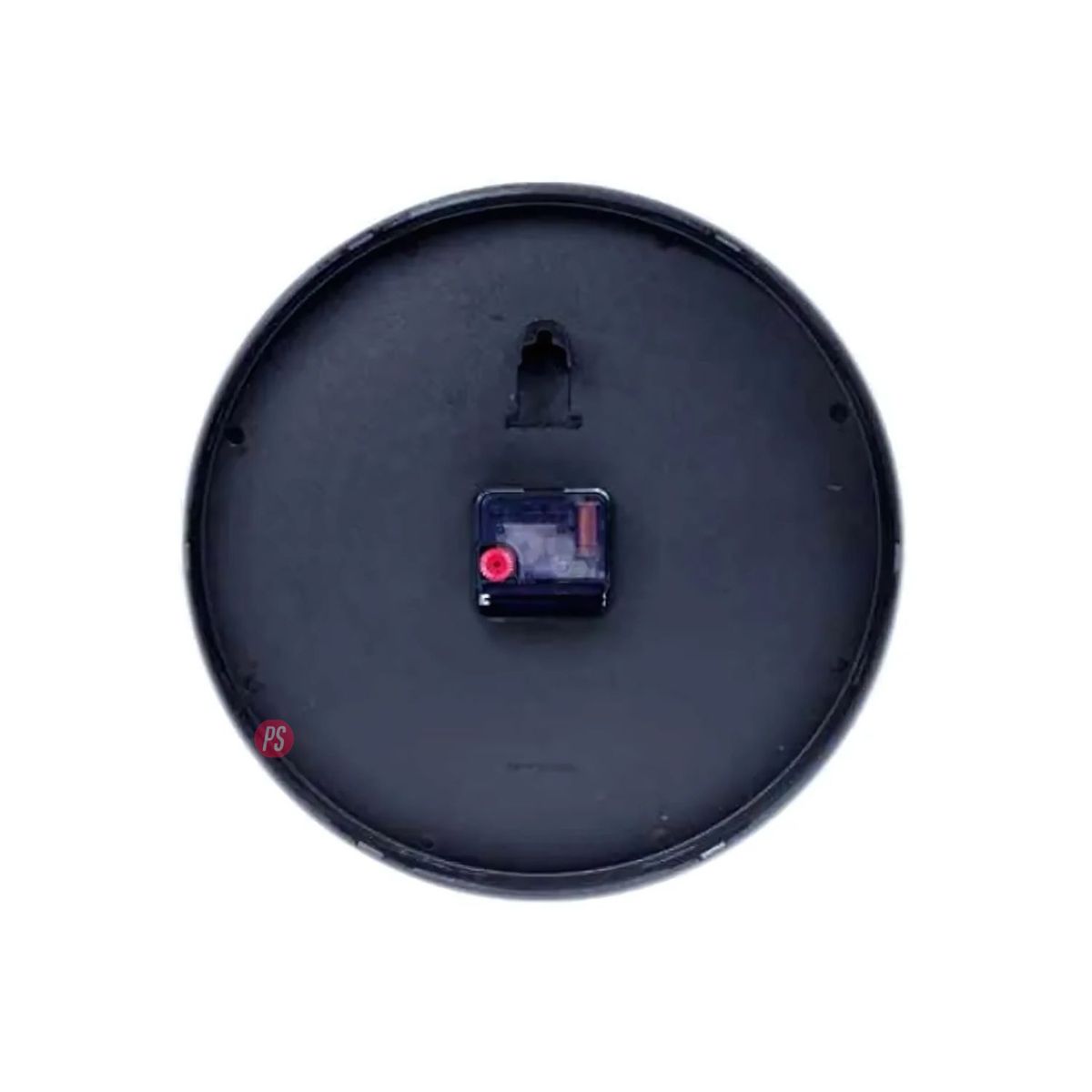 PUNTO STORE - Reloj de Pared 25cm Negro Clásico Números Blancos - PS
