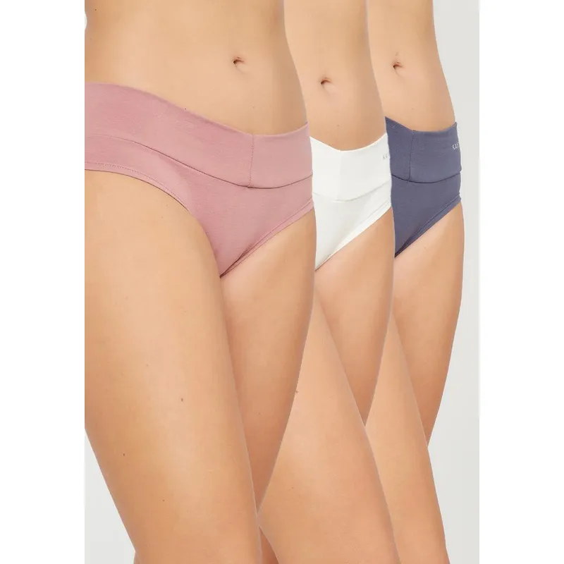 KAYSER - Pack 3X Pantaleta Algodón P31480-ROS Kayser - Rosa
