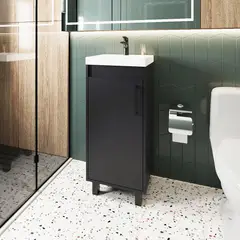 TUHOME - Vanitorio Oxford 1 Puerta 864x325x396 Cm Wengue