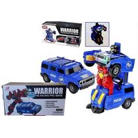 Auto Robot Transformable Con Luz y Sonido