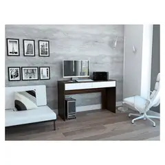 TUHOME - Escritorio Acre - Habano / Blanco