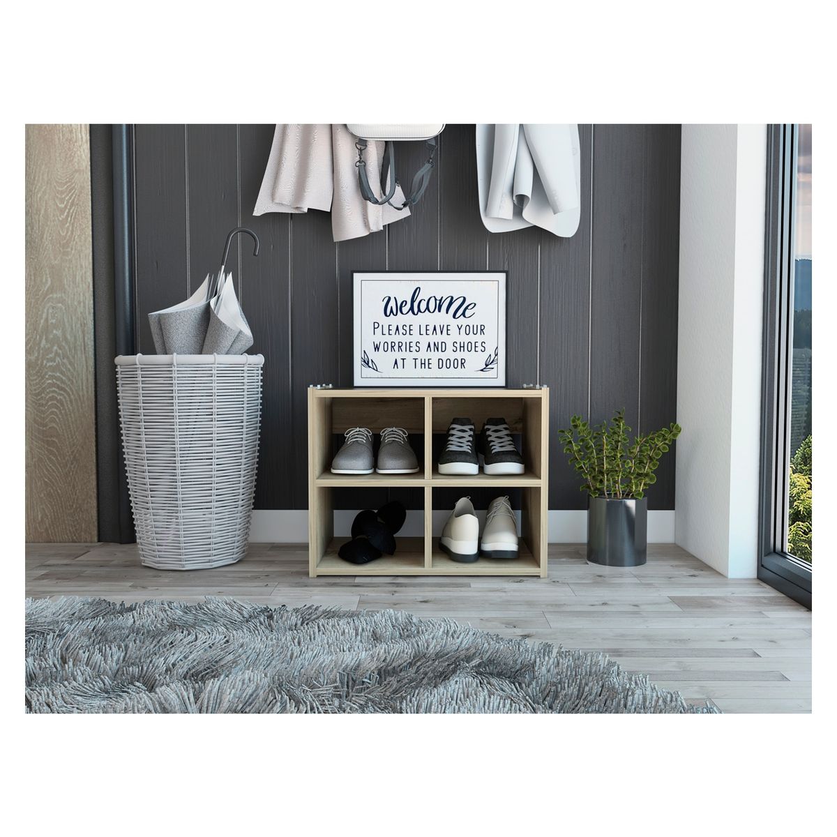 TUHOME - Zapatero Connect 4 Pares - Duna Tuhome