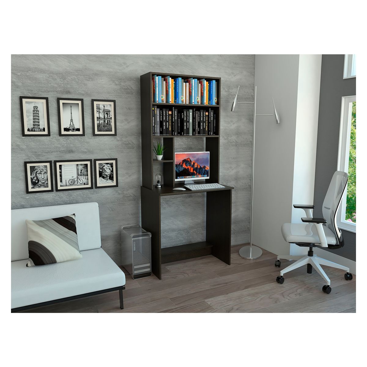 TUHOME - Escritorio Office 15 Wengue Tuhome