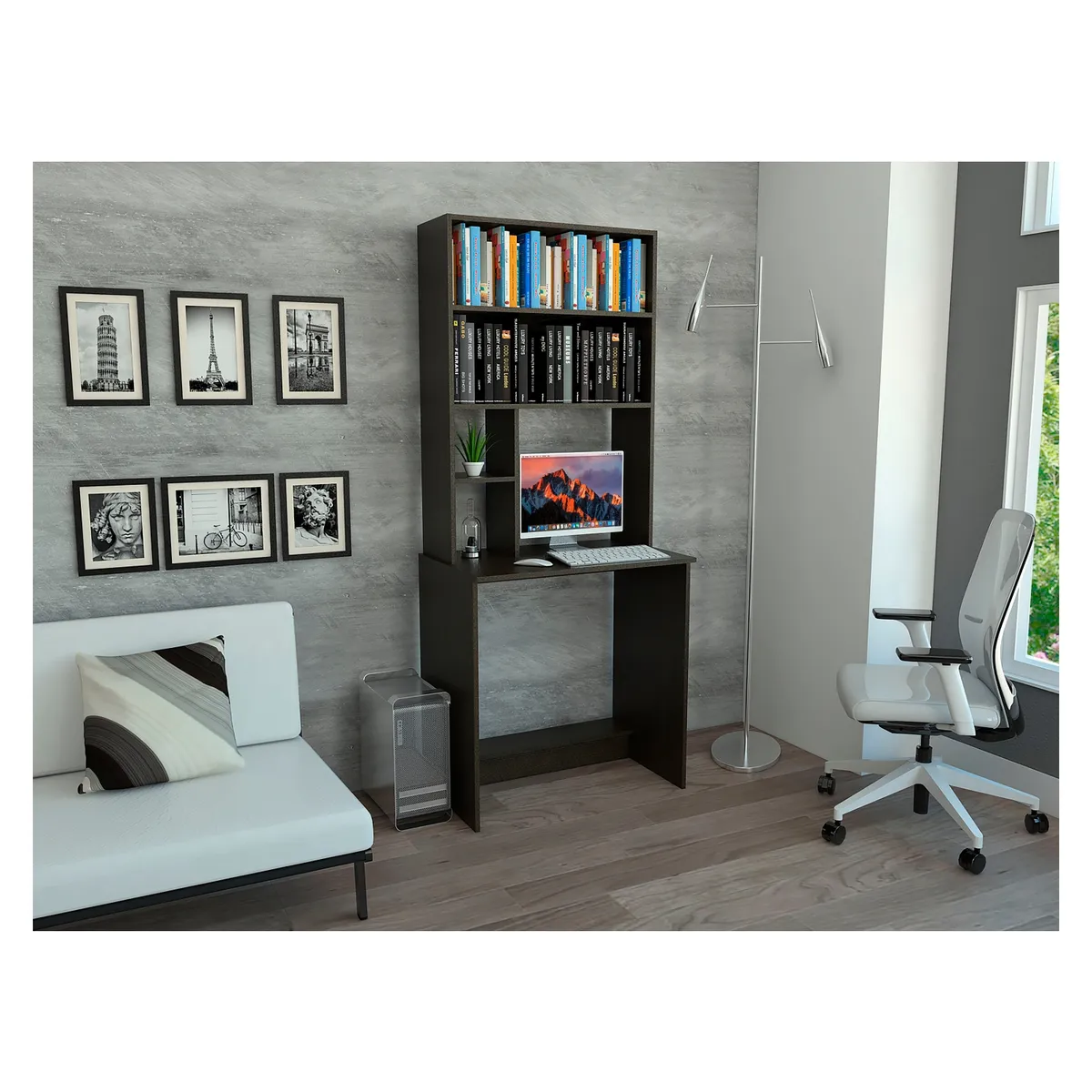 TUHOME - Escritorio Office 15 Wengue Tuhome