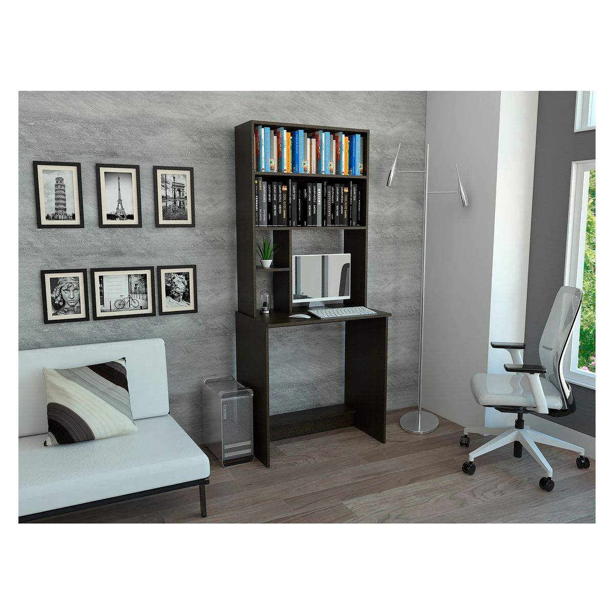 TUHOME - Escritorio Office 15 Wengue Tuhome