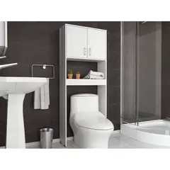 TUHOME - Optimizador De Baño 2 Puertas - Blanco 160x63.1x25 cm