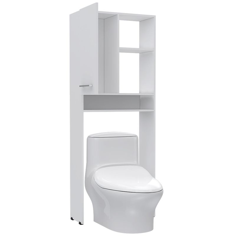 TUHOME - Estante Wc Bath 26 1 Puerta Blanco 1608x631x265 Cm