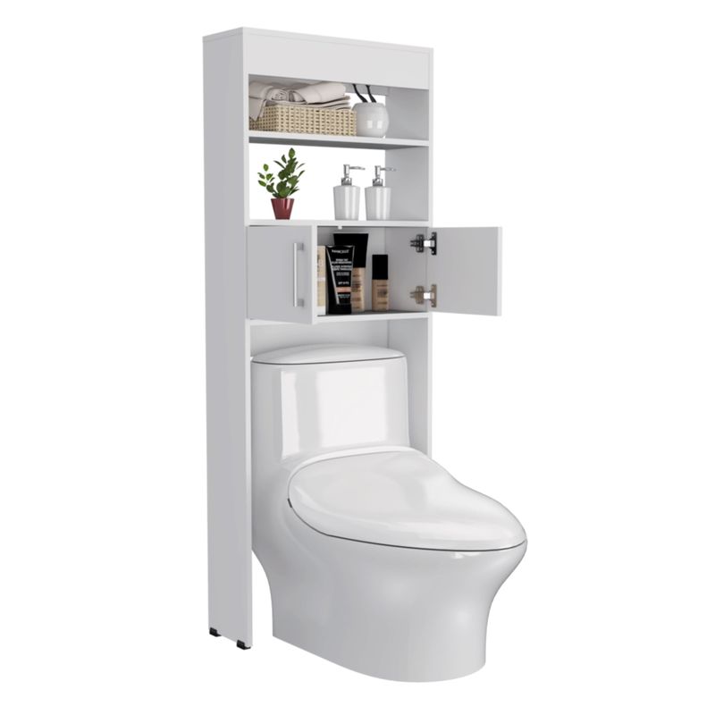 TUHOME - Estante Wc Madrid 2 Puertas 160x624x203 Cm Blanco