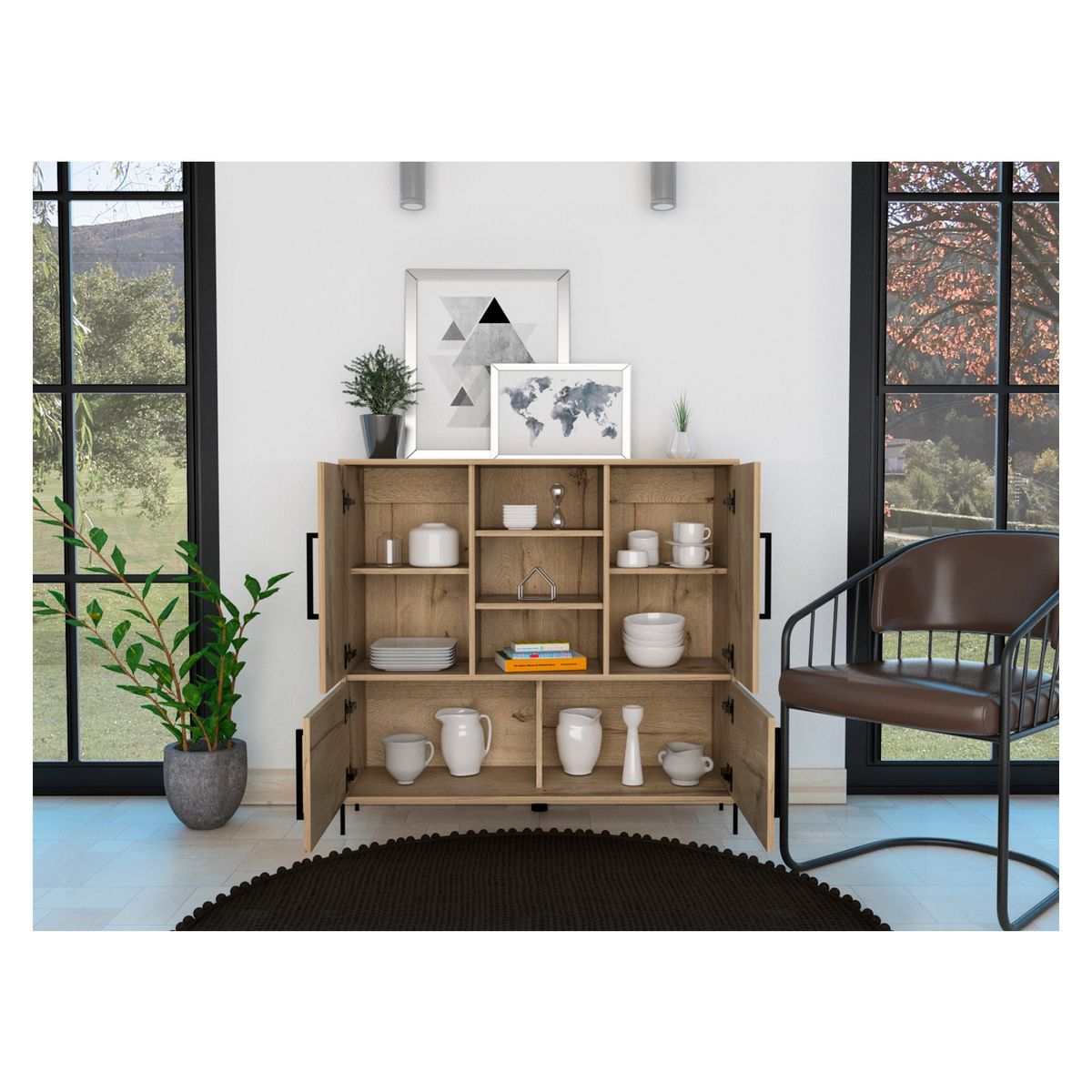 TUHOME - Arrimo Shanghai Rectangular Tuhome