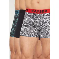 KAYSER - Pack 3 Bóxers Algodón P393270-NEG - Azul