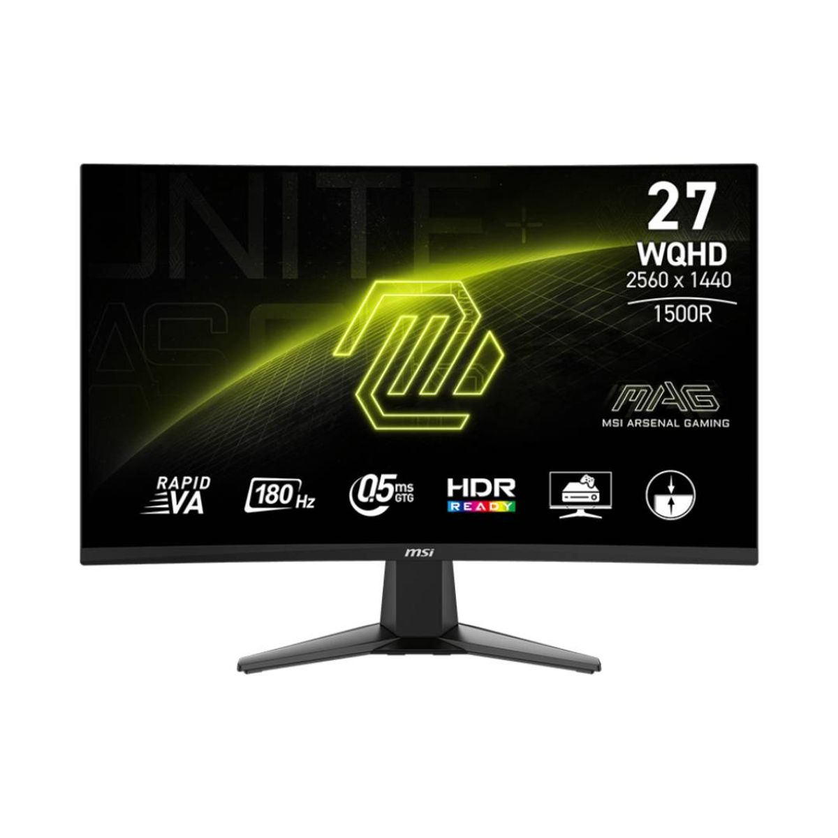 MSI - Monitor Gamer MSI MAG 27CQ6F 27, 180hz, 0.5ms