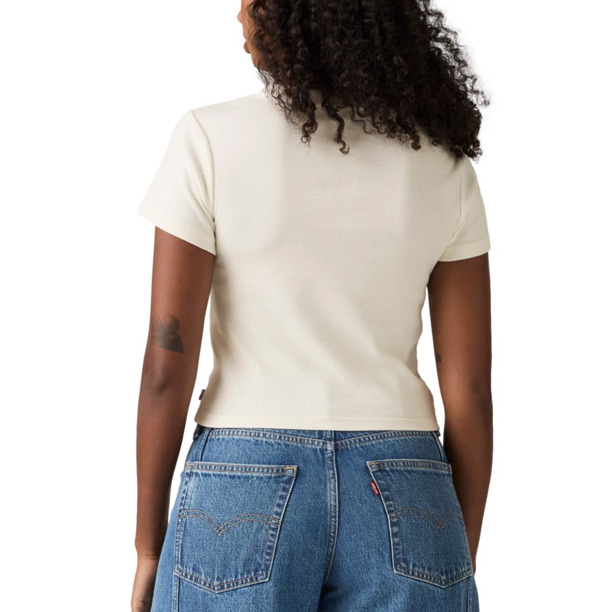 LEVIS - Polera Mujer Essential Sporty Tee Blanco Levis