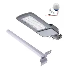 WANT - Luminaria Pública 160W + Brazo Soporte + Fotocelda