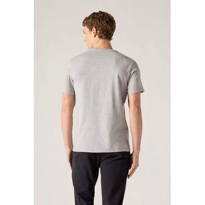 Imagen 2 del producto Polera Hombre Cuello Redondo Gris