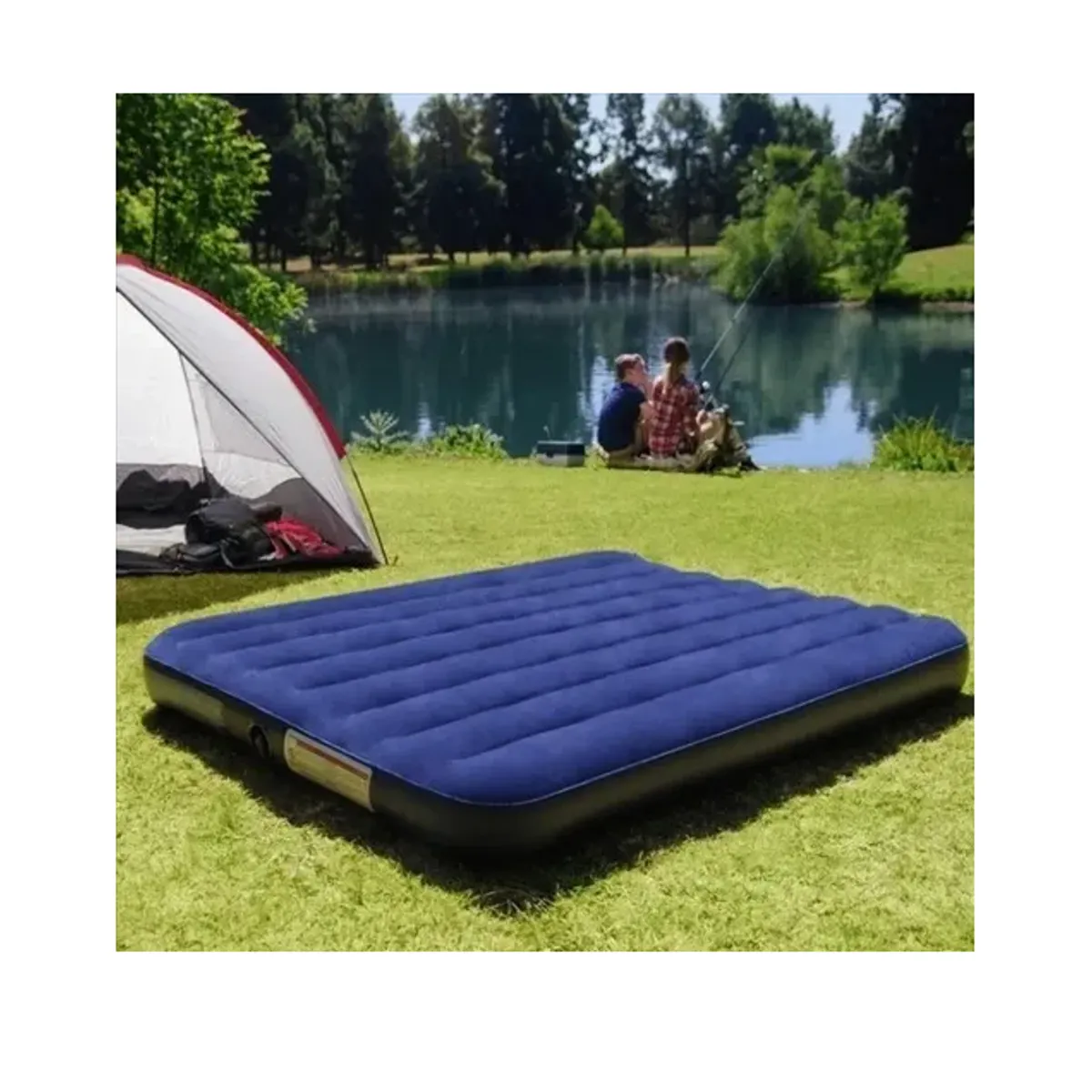 GENERICO - Colchon Inflable 2 Plazas Cama Inflable