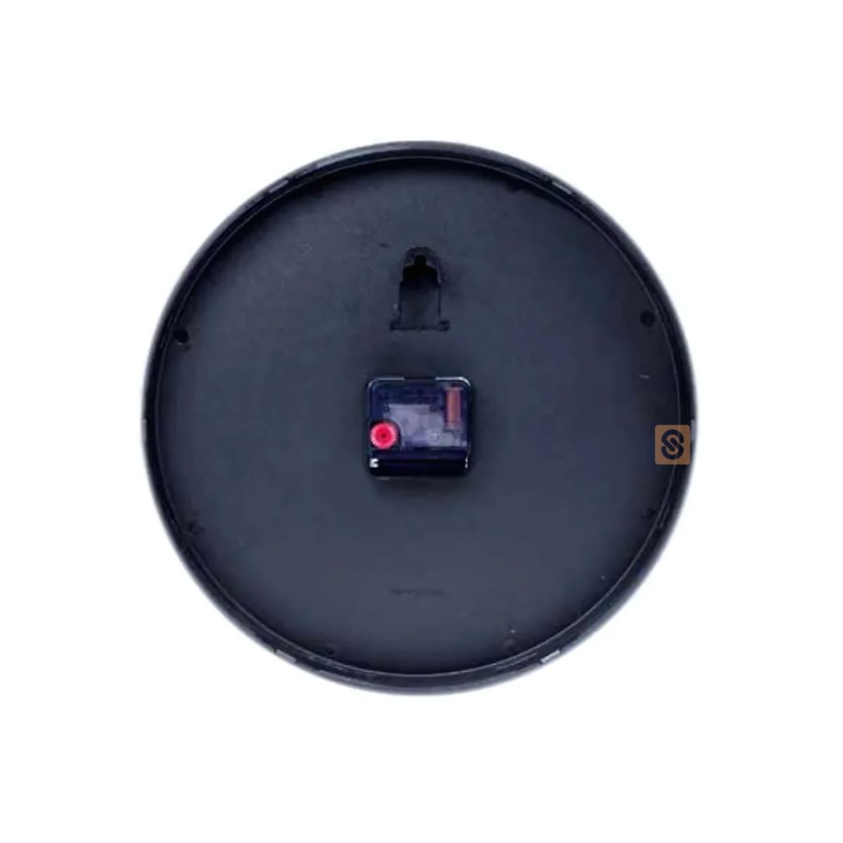 GENERICO - Reloj de Pared Blanco 25cm con Números Negros - SC