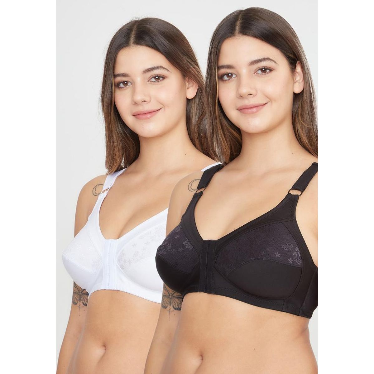 KAYSER - Pack 2X  Sosten Microfibra P250519-BLA Kayser - Blanco