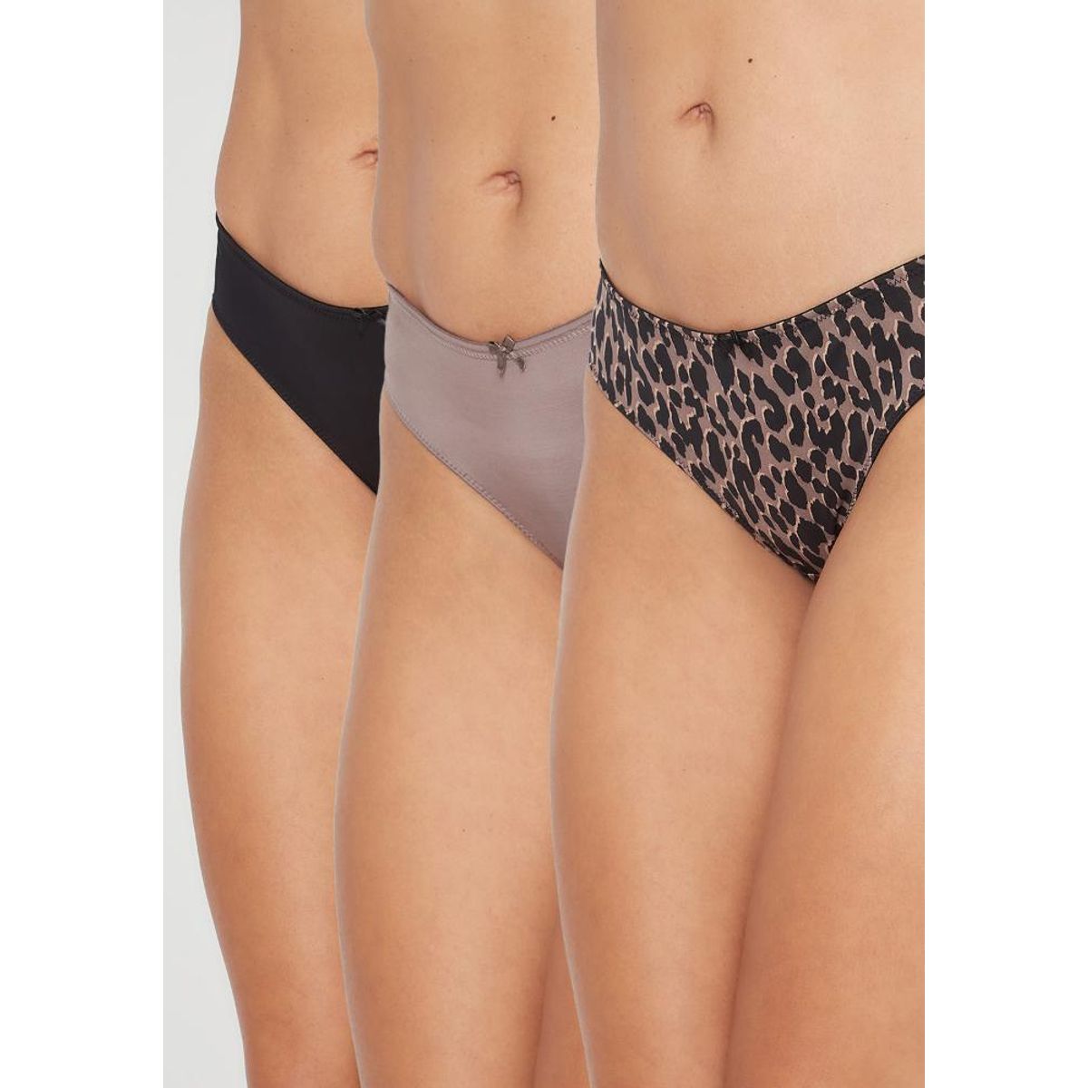 KAYSER - Pack 3X Colaless Microfibra P312.016-NEG1 Kayser