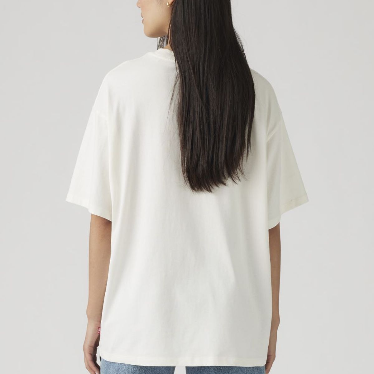 LEVIS - Polera Mujer Graphic Short Stack Tee Blanco Levis