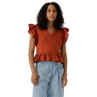 Blusa Mujer Aniston Blouse Naranjo