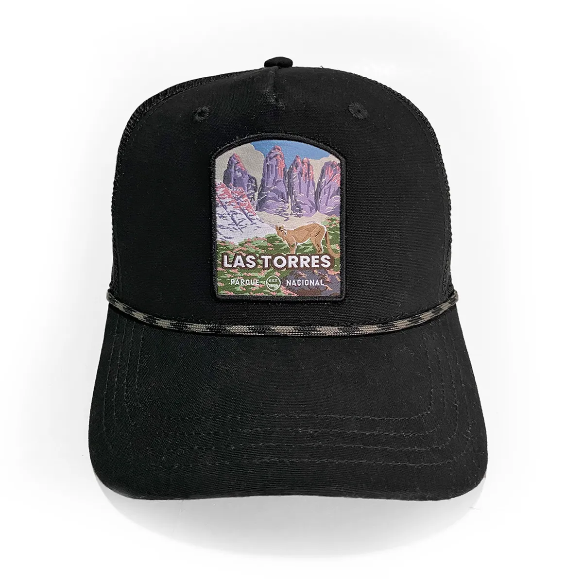 LENGA - Jockey Gorro Trucker Canvas Puma Parque Nacional Las Torres Lenga