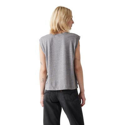Imagen 2 del producto Polera Mujer Boxy Tank Gris