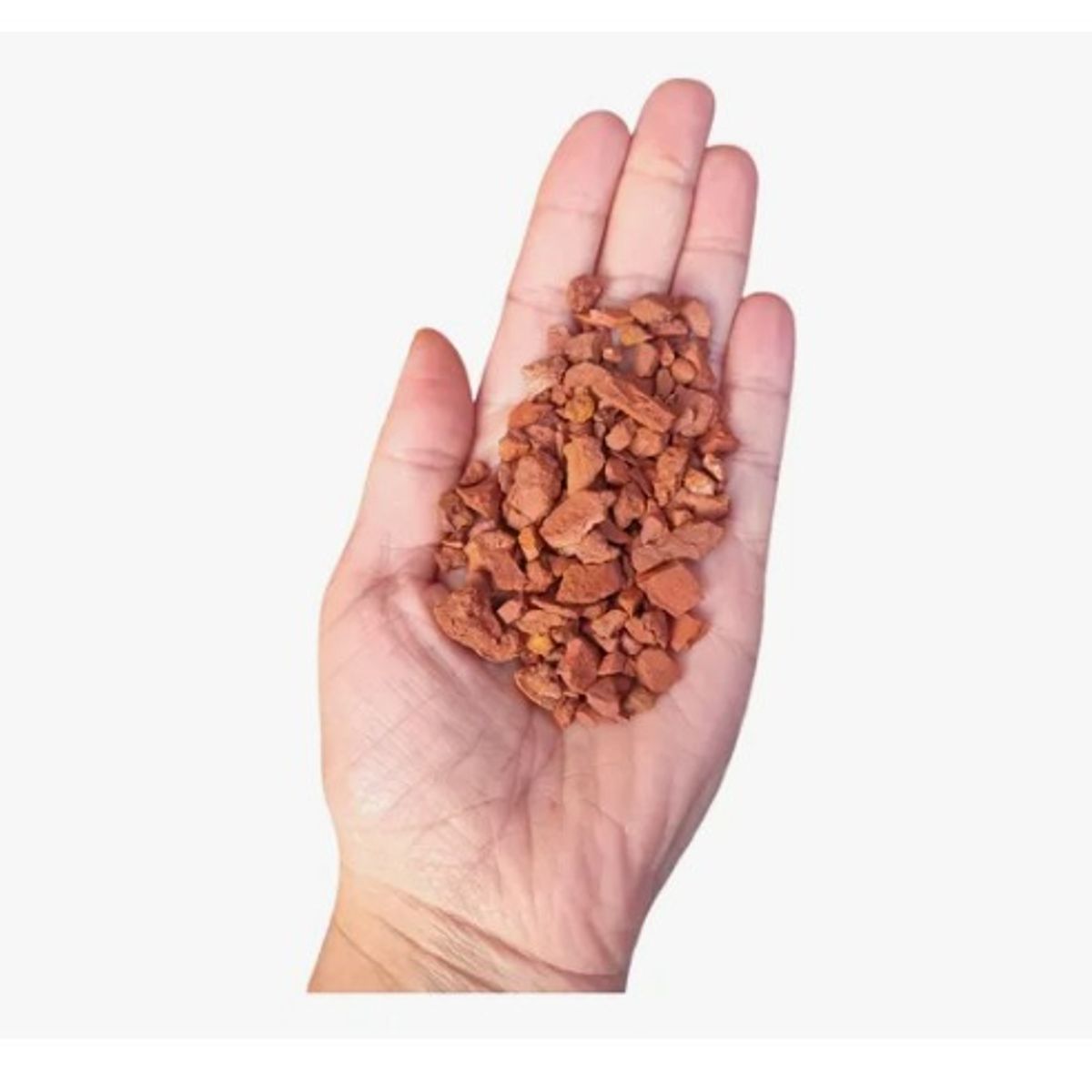 GENERICO - Piedra Decorativa Jaspe Rojo  en bruto Formato 1 kg. Pequeño