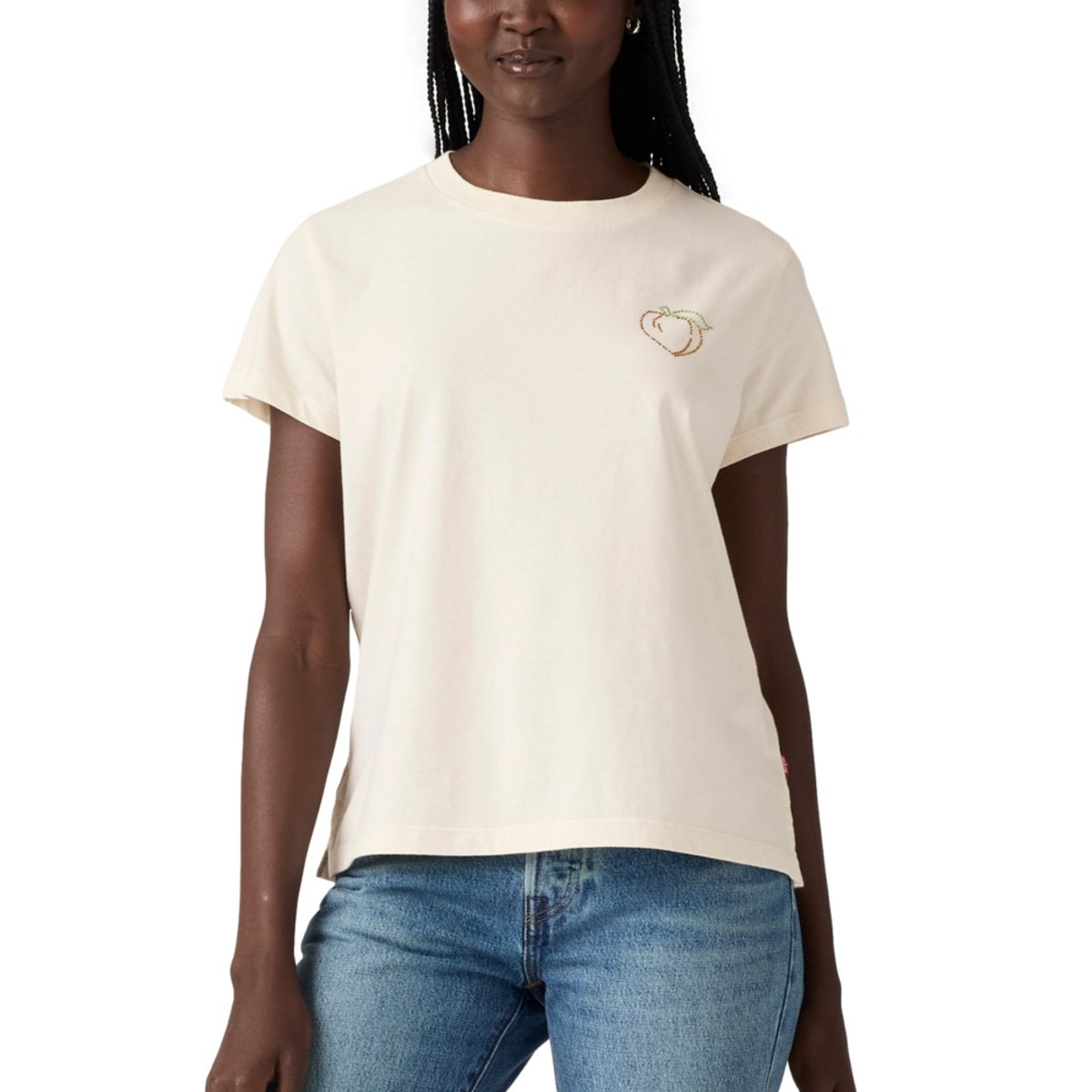 LEVIS - Polera Mujer Graphic Boxy Tshirt Blanco Levis