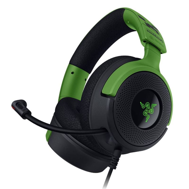 RAZER - Audifonos Razer Kraken V4 X Minecraft Edition, Cableado