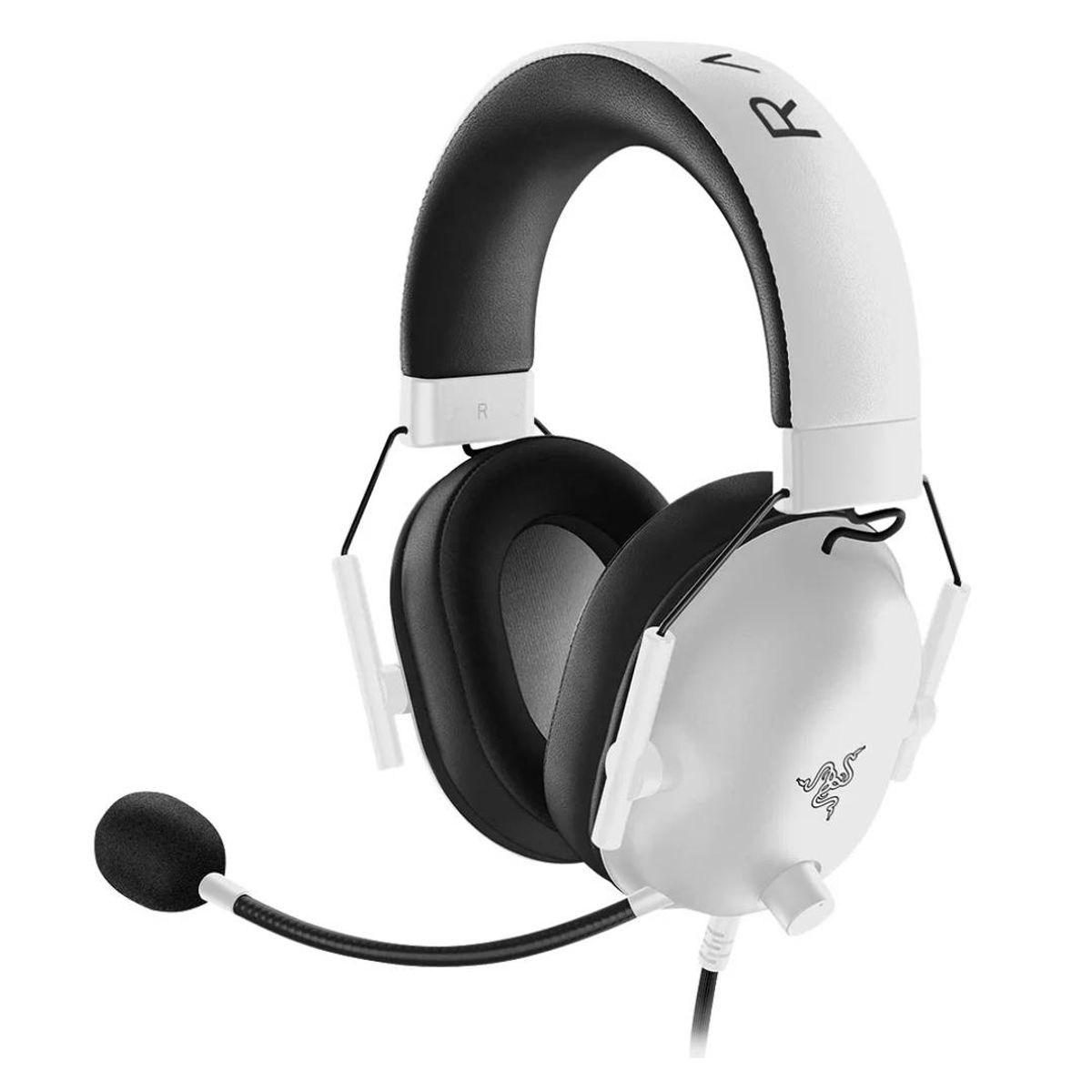 RAZER - Audifonos Razer BlackShark V2 X White Jack 3.5mm para PS5