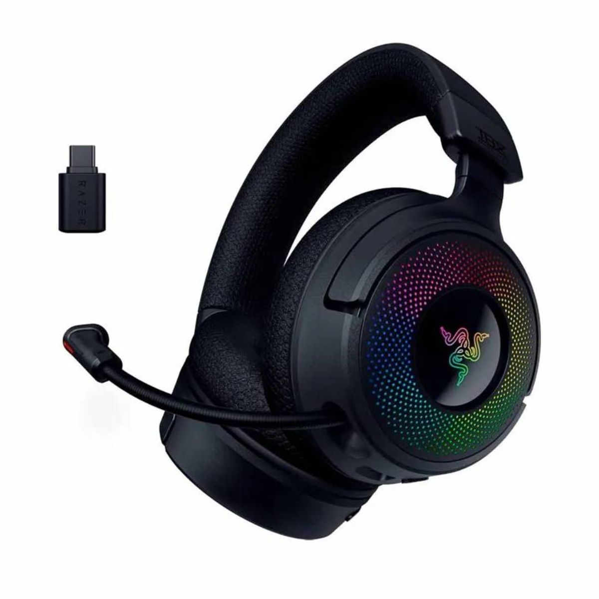 RAZER - Audifonos Razer Kraken V4 THX TriForce Titanium Chroma RGB