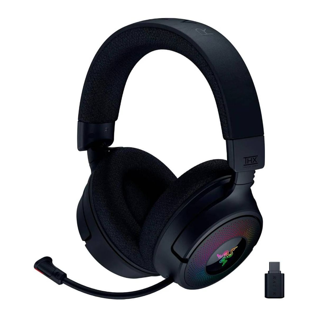 RAZER - Audifonos Razer Kraken V4 THX TriForce Titanium Chroma RGB