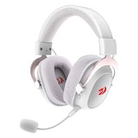 Audifonos Gamer Zeus PRO Wireless 7.1 Blanco Blanco