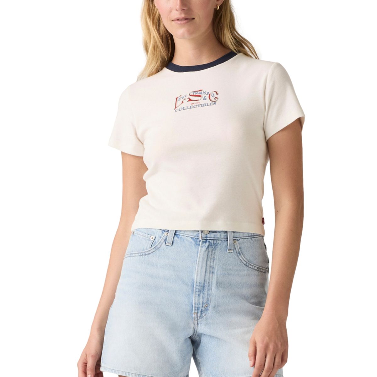 LEVIS - Polera Mujer Essential Sporty Tee Blanco Levis
