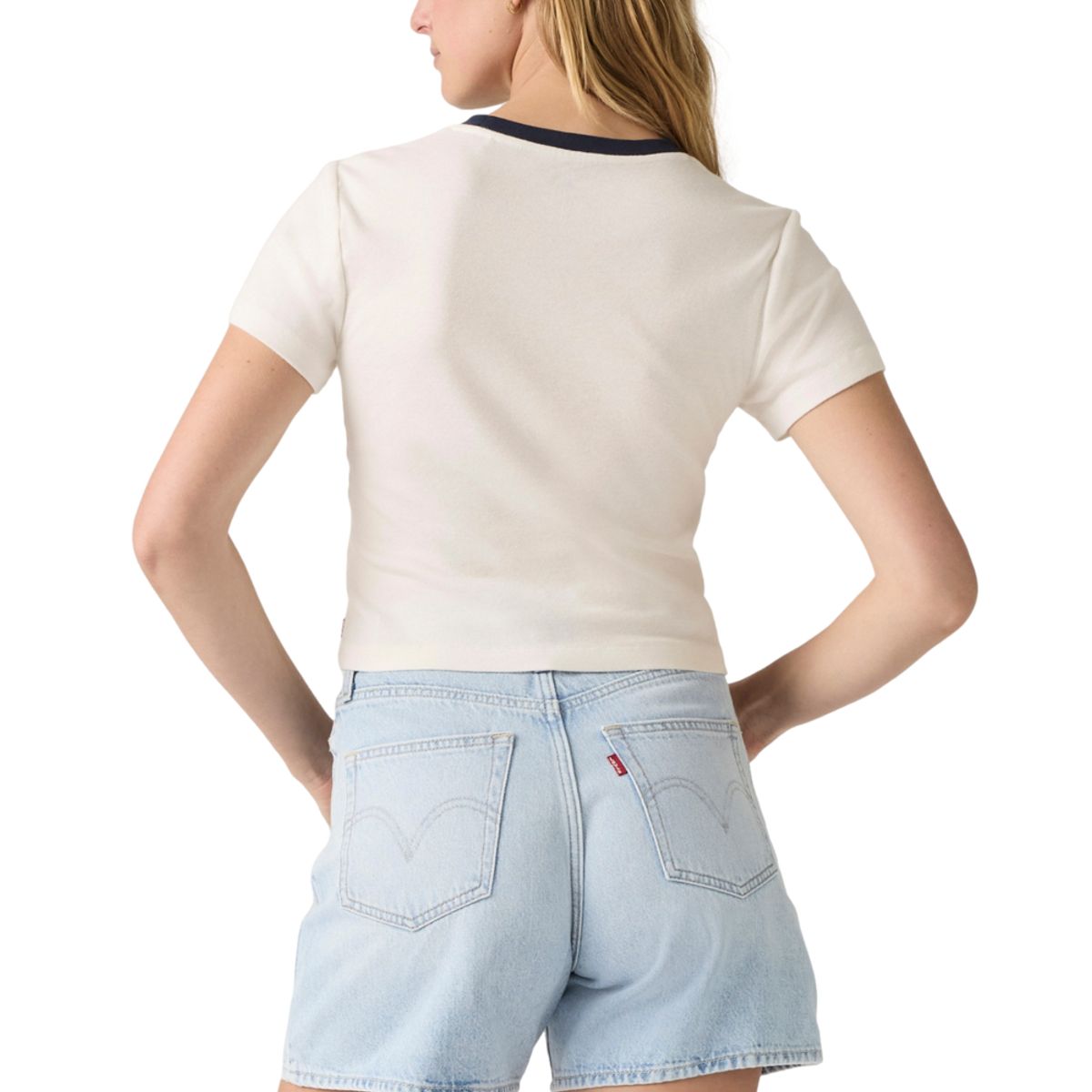 LEVIS - Polera Mujer Essential Sporty Tee Blanco Levis